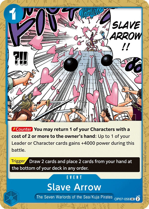Carta Slave Arrow (OP07-056)