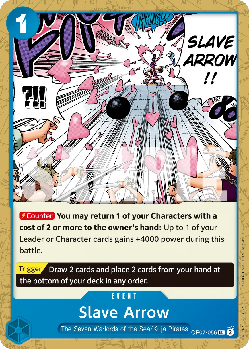 Carta Slave Arrow (OP07-056)