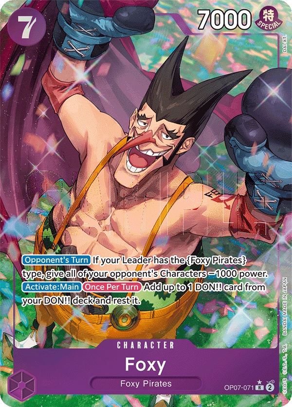 Carta Foxy (OP07-071)