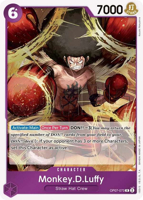 Carta Monkey.D.Luffy (OP07-073)