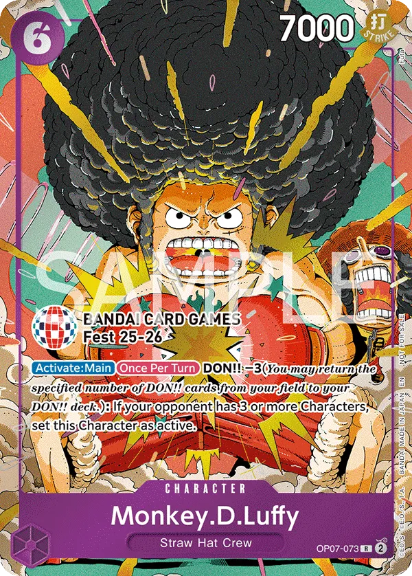Carta Monkey.D.Luffy (OP07-073)