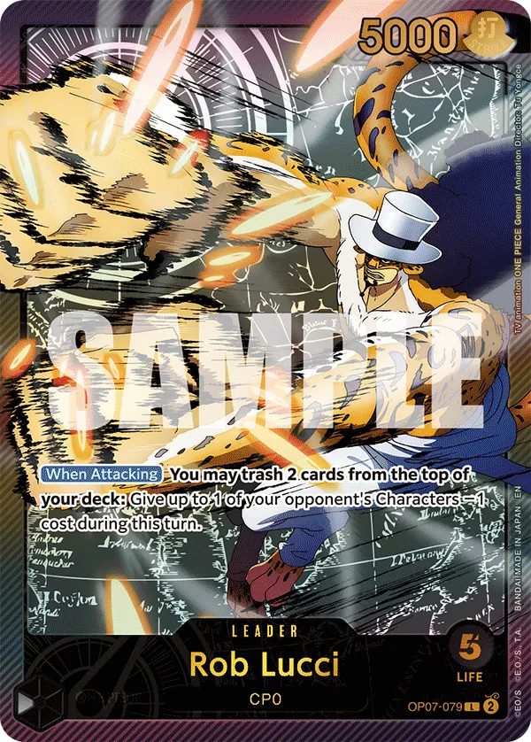 Carta Rob Lucci (OP07-079)