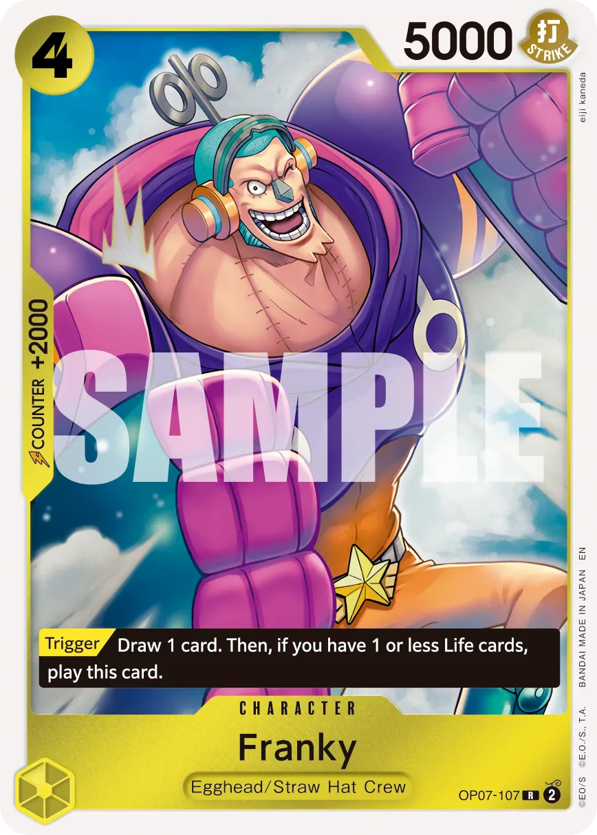 Carta Franky (OP07-107)