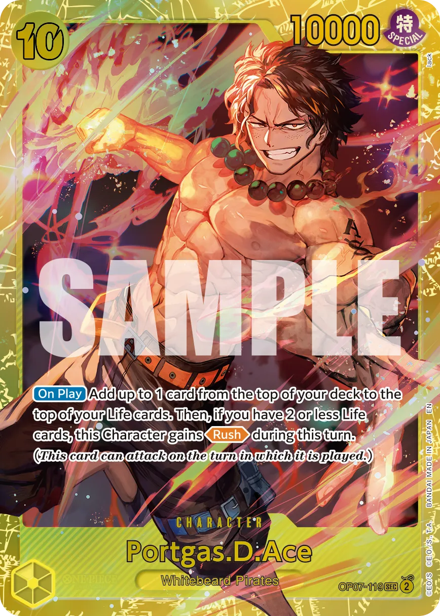Carta Portgas.D.Ace (OP07-119)