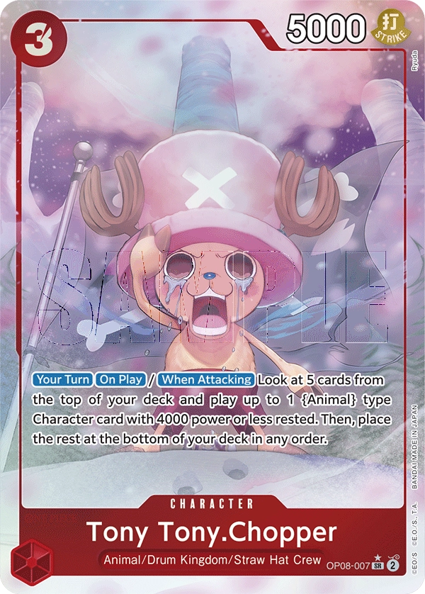 Carta Tony Tony.Chopper  (OP08-007)