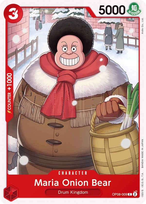 Carta Maria Onion Bear (OP08-009)