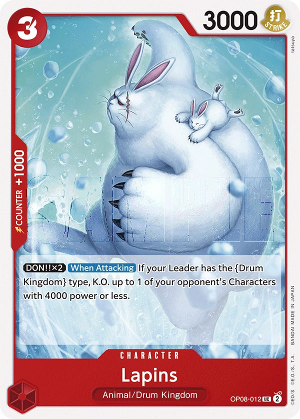 Carta Lapins (OP08-012)