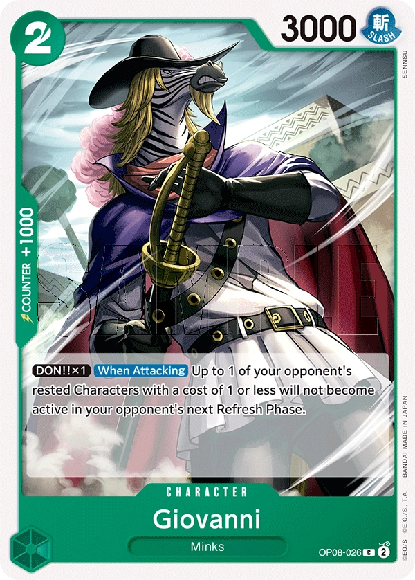 Carta Giovanni (OP08-026)