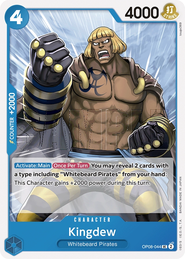 Carta Kingdew (OP08-044)
