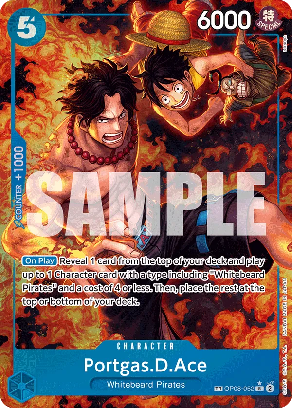 Carta Portgas.D.Ace (OP08-052)