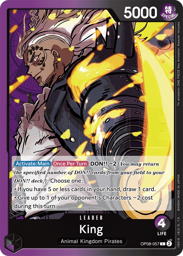 Carta King (OP08-057)