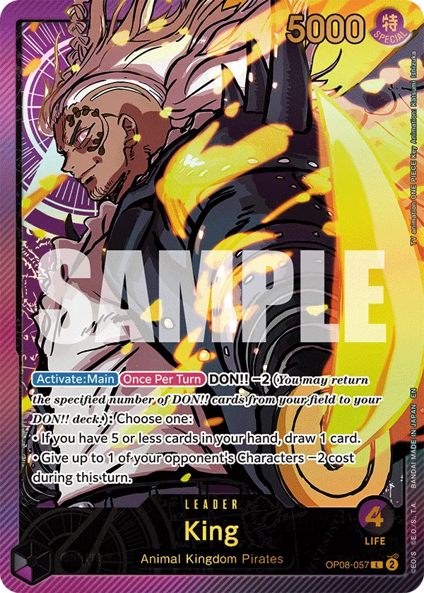 Carta King (OP08-057)