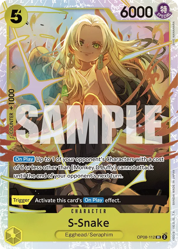 Carta S-Snake (OP08-112)