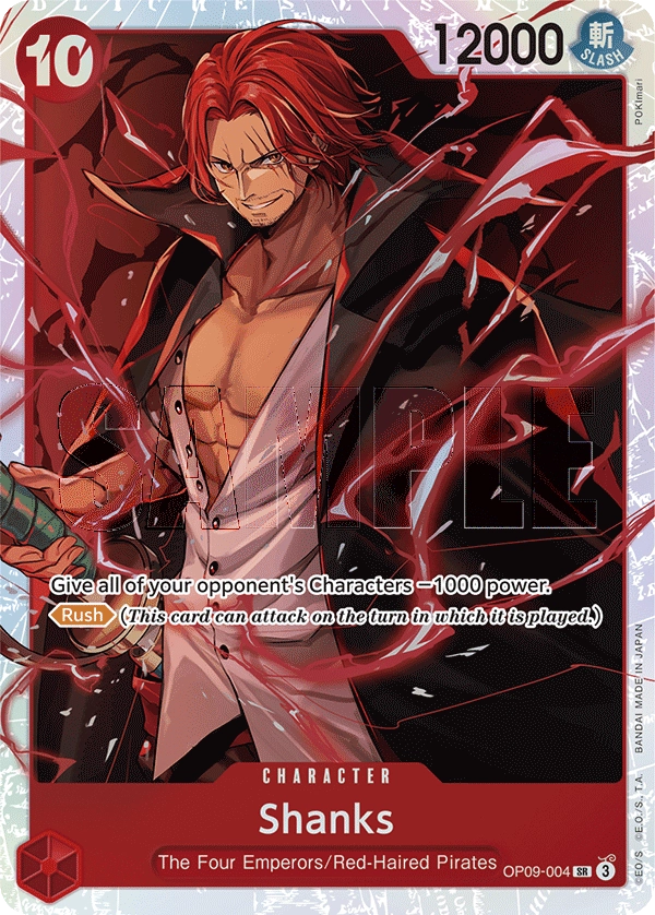 Carta Shanks (OP09-004)