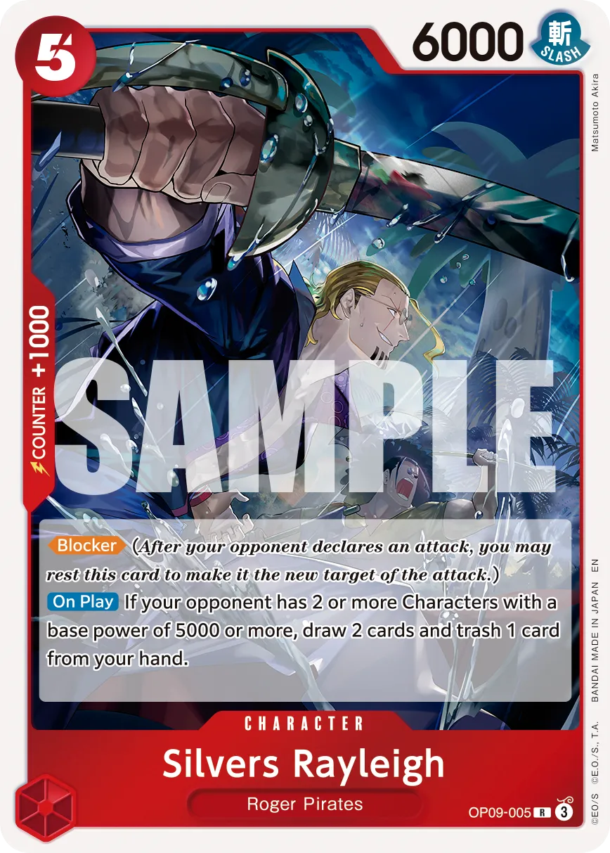 Carta Silvers Rayleigh (OP09-005)