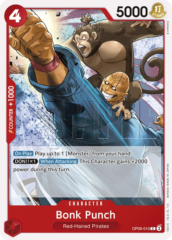 Carta Bonk Punch (OP09-010)