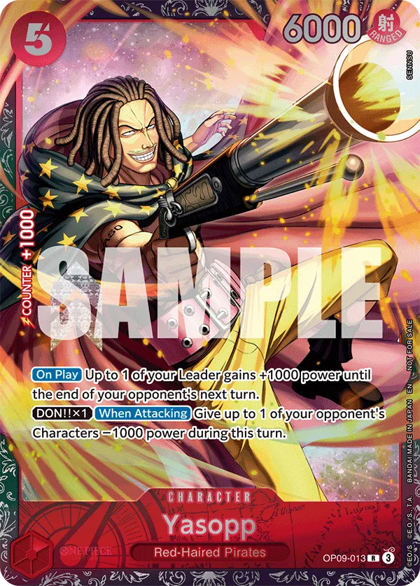 Carta Yasopp (OP09-013)