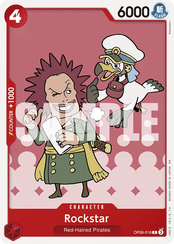 Carta Rockstar (OP09-016)