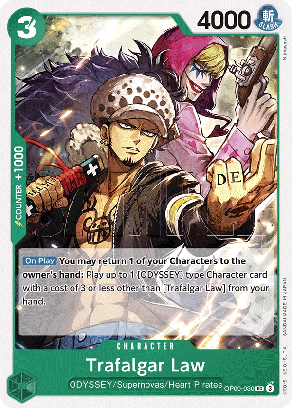 Carta Trafalgar Law (OP09-030)