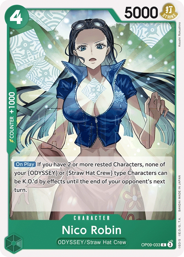 Carta Nico Robin (OP09-033)
