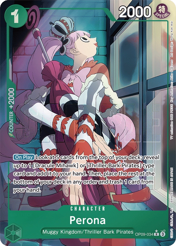 Carta Perona (OP09-034)