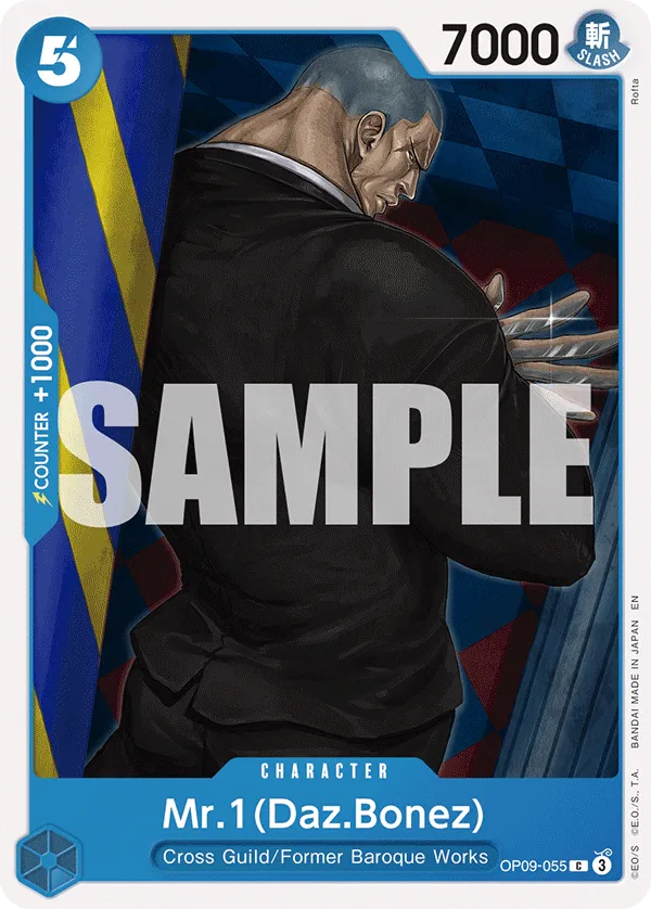 Carta Mr.1(Daz.Bonez) (OP09-055)
