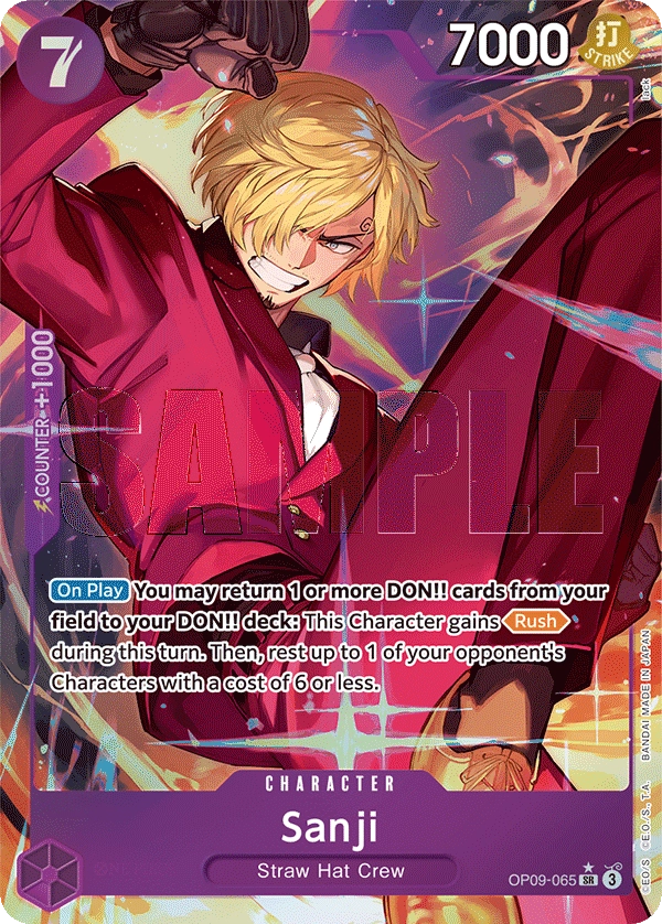 Carta Sanji (OP09-065)