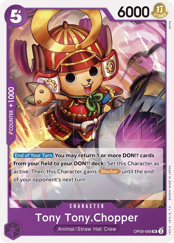 Carta Tony Tony.Chopper (OP09-068)