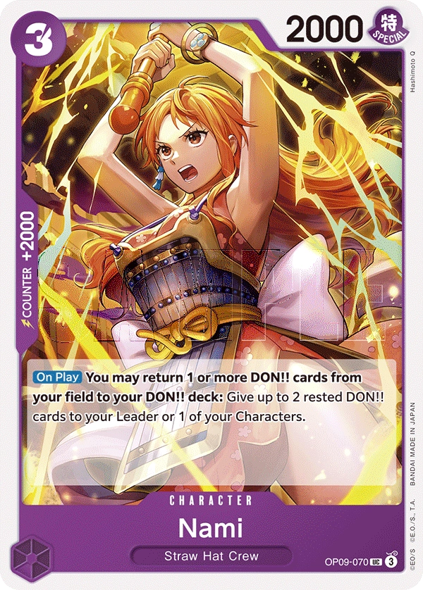 Carta Nami (OP09-070)
