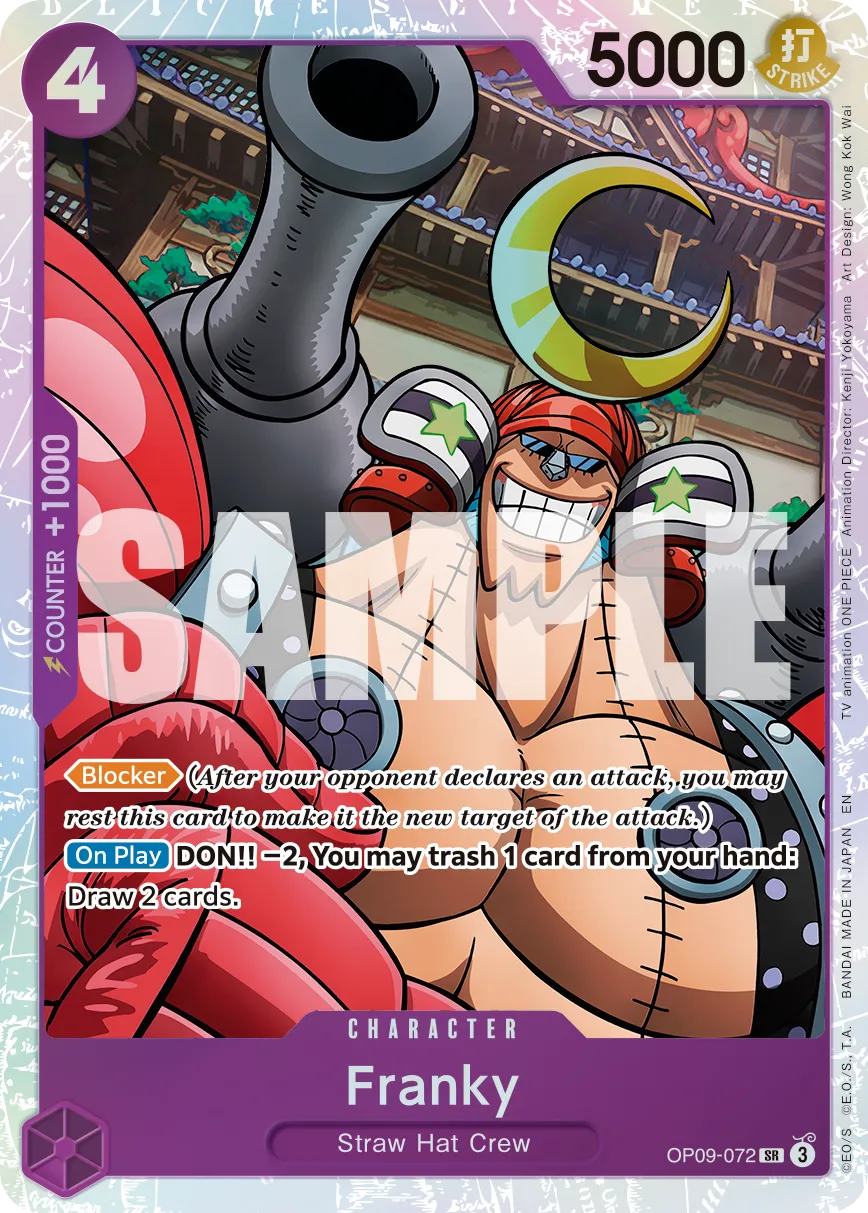 Carta Franky (OP09-072)