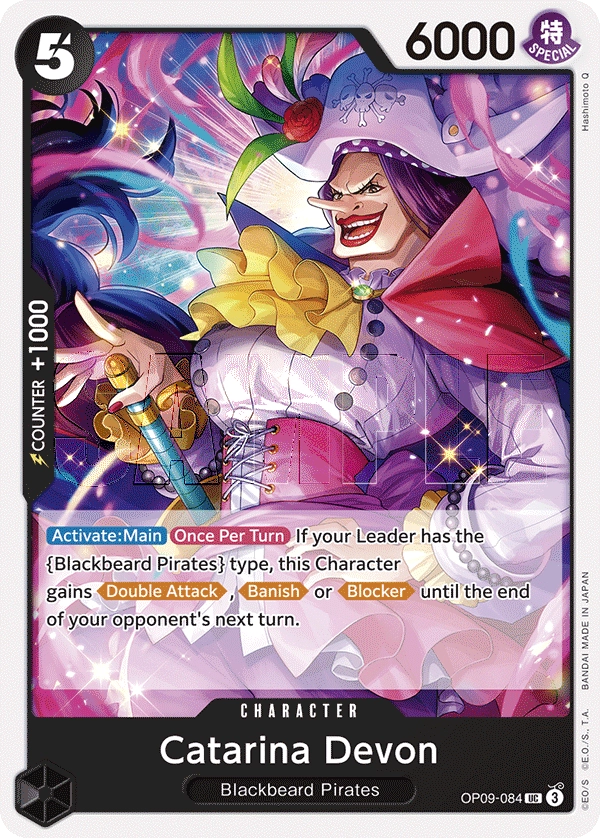 Carta Catarina Devon (OP09-084)
