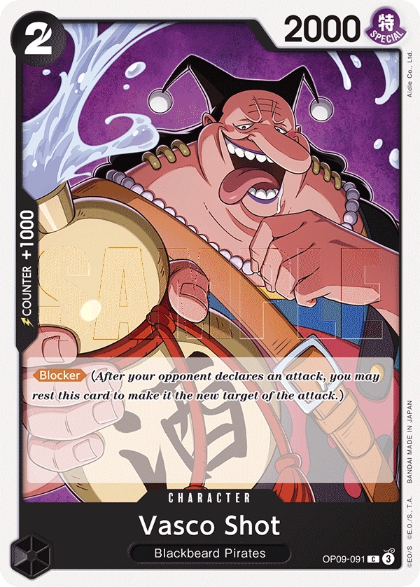 Carta Vasco Shot (OP09-091)