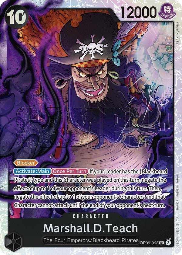 Carta Marshall.D.Teach (OP09-093)