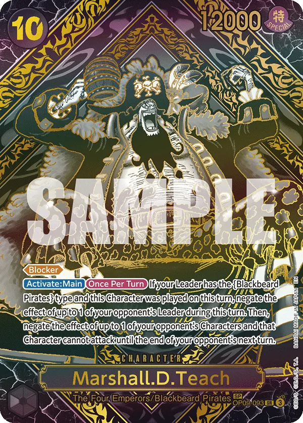 Carta Marshall.D.Teach (OP09-093)