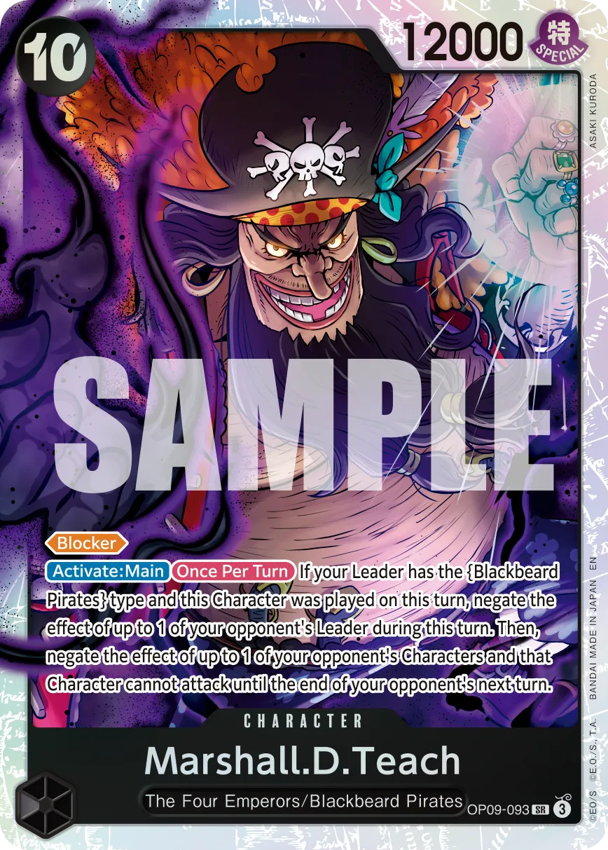 Carta Marshall.D.Teach (OP09-093)