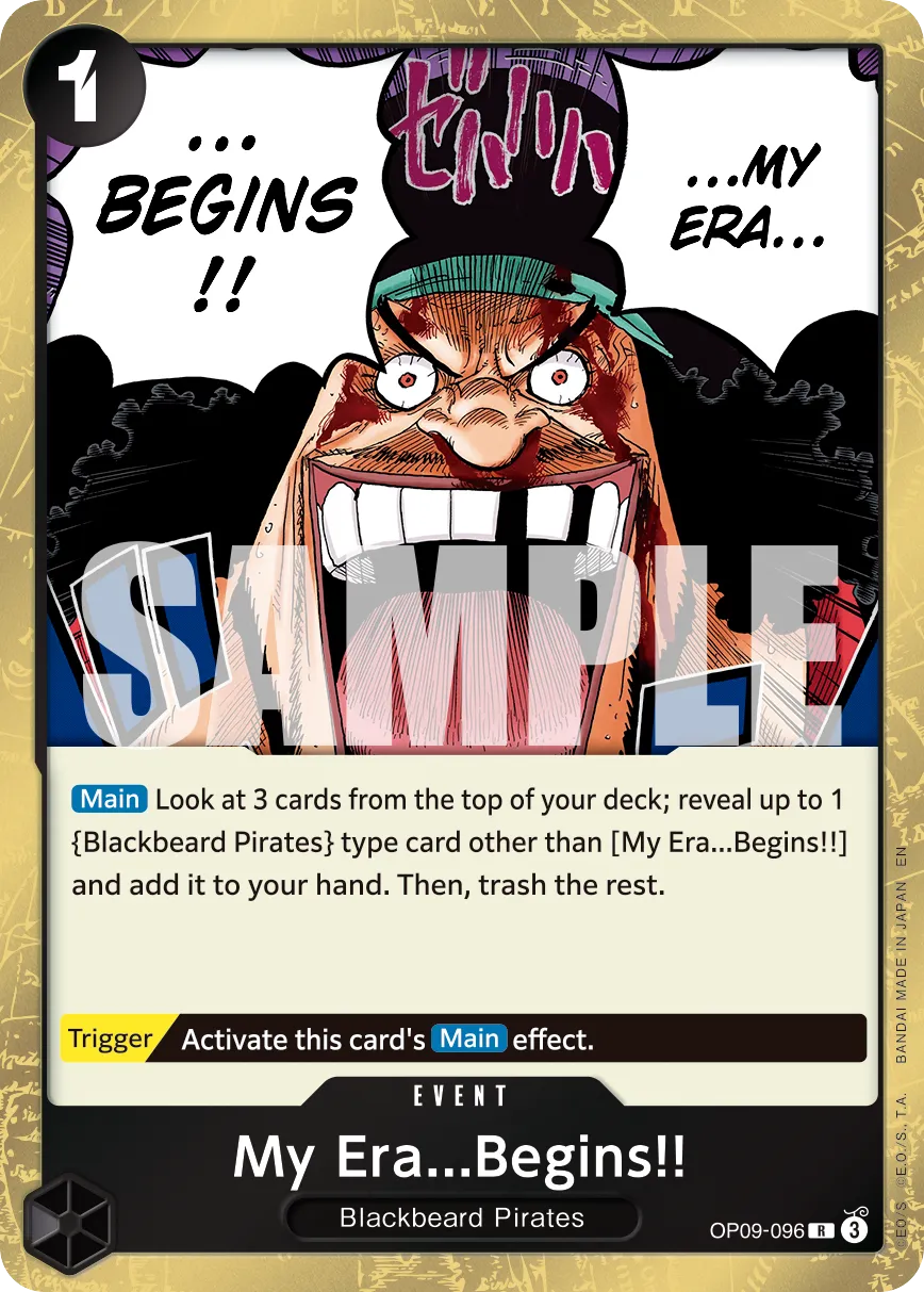 Carta My Era...Begins!! (OP09-096)