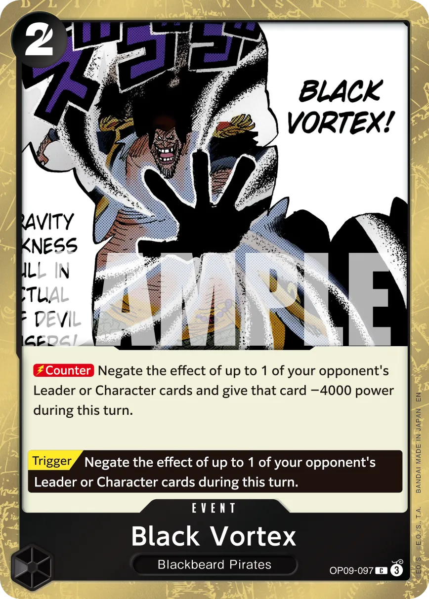 Carta Black Vortex (OP09-097)