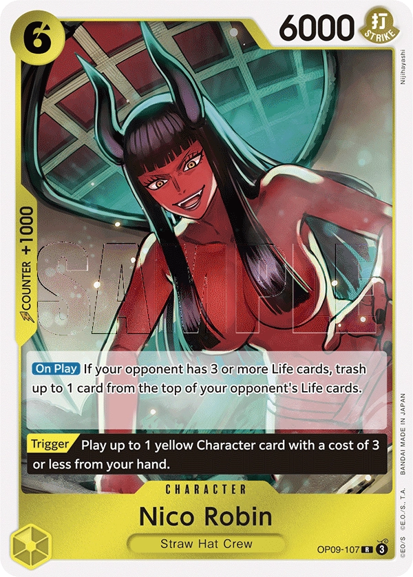 Carta Nico Robin (OP09-107)