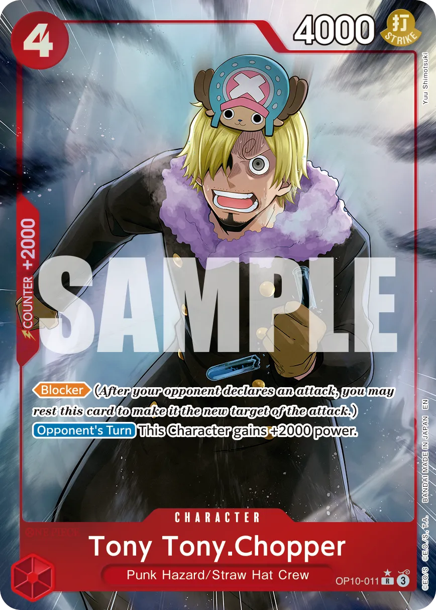 Carta Tony Tony.Chopper (OP10-011)