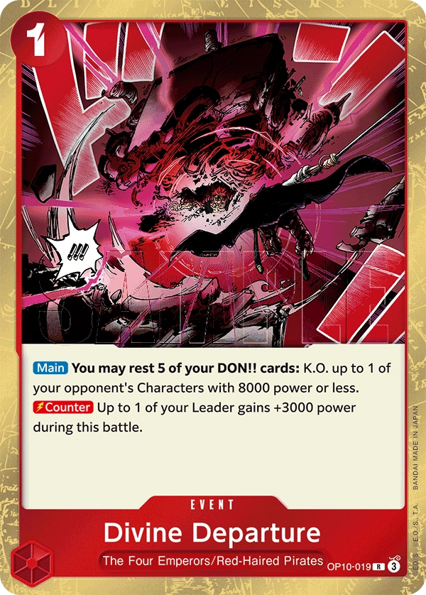 Carta Divine Departure (OP10-019)