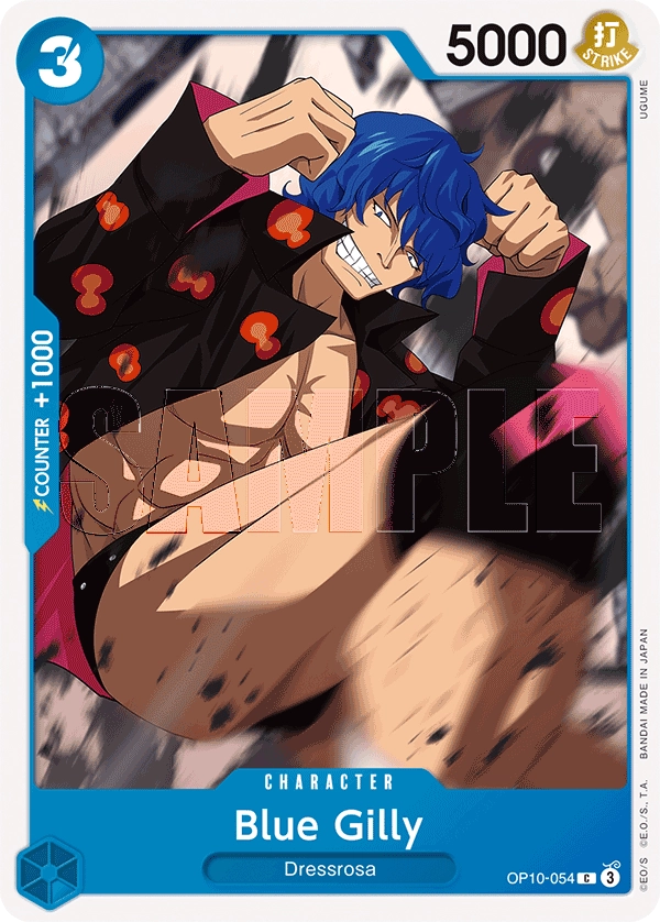 Carta Blue Gilly (OP10-054)