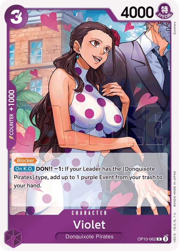Carta Violet (OP10-062)