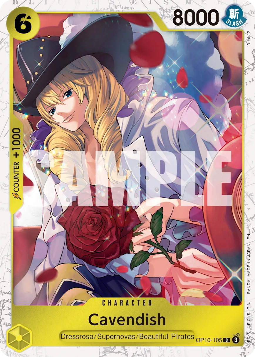 Carta Cavendish (OP10-105)