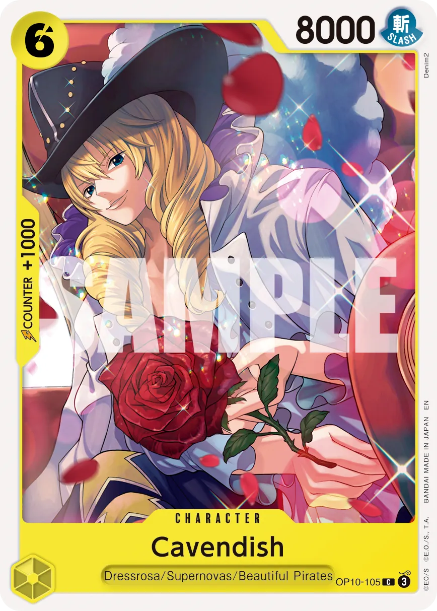 Carta Cavendish (OP10-105)