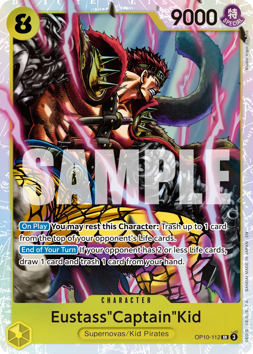 Carta Eustass"Captain"Kid (OP10-112)