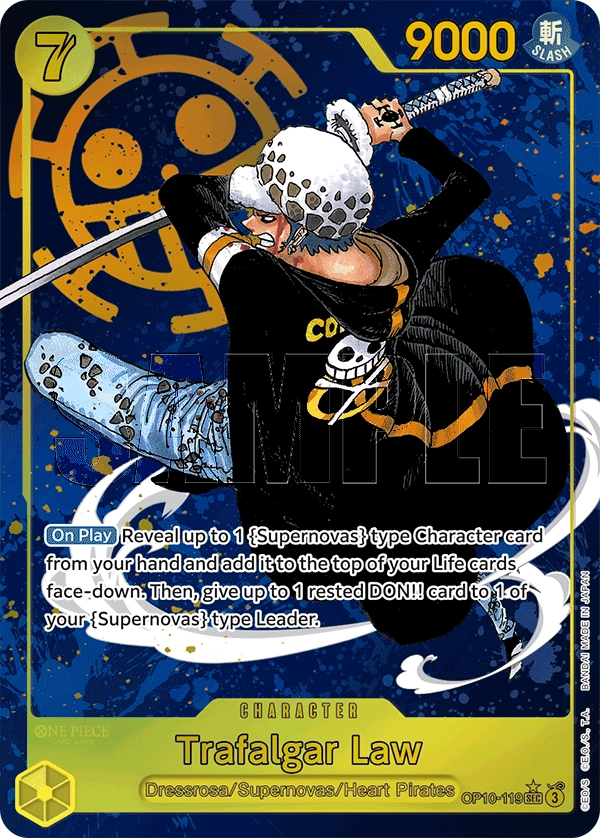 Carta Trafalgar Law (OP10-119)