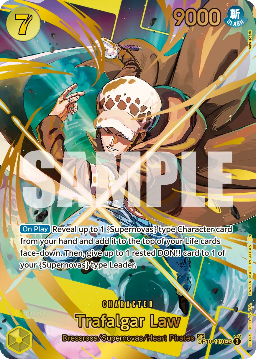 Carta Trafalgar Law (OP10-119)