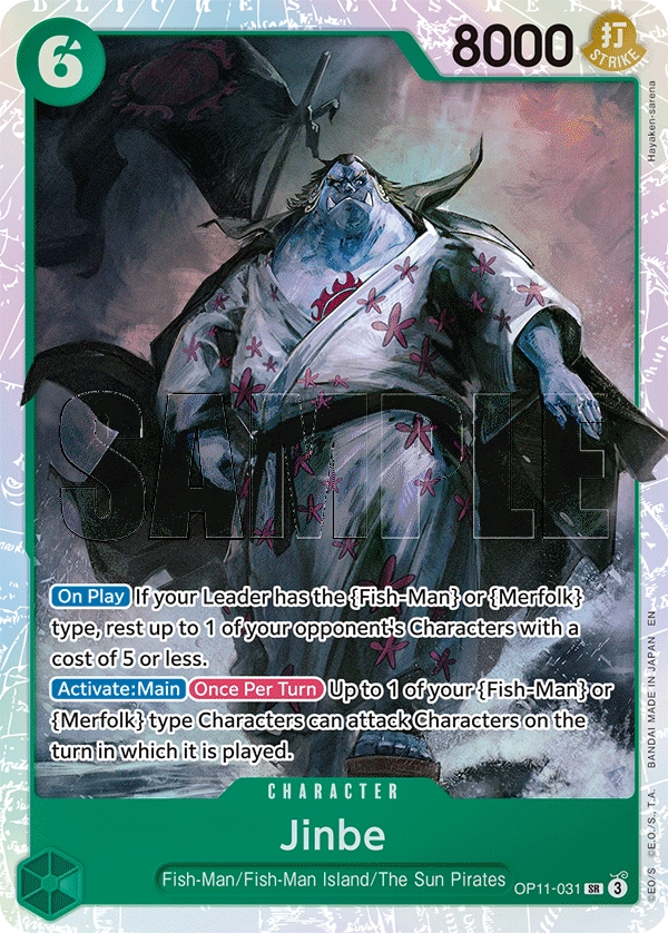 Carta Jinbe (OP11-031)