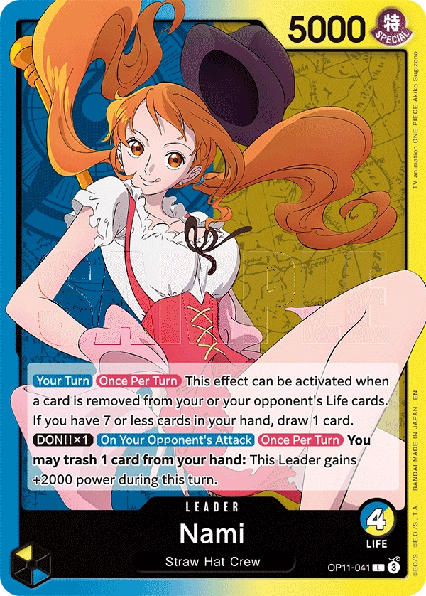 Carta Nami (OP11-041)