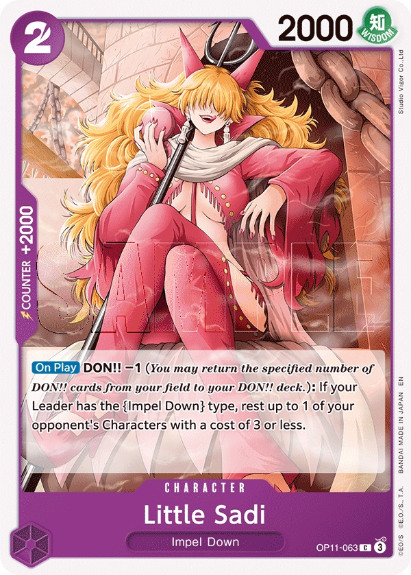 Carta Little Sadi (OP11-063)